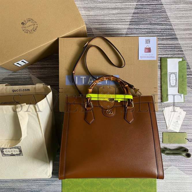 GUCCI DIANA MEDIUM TOTE BAG 655658 (35*30*14cm) GUCCI DIANA MEDIUM TOTE BAG 655658 (35*30*14cm)